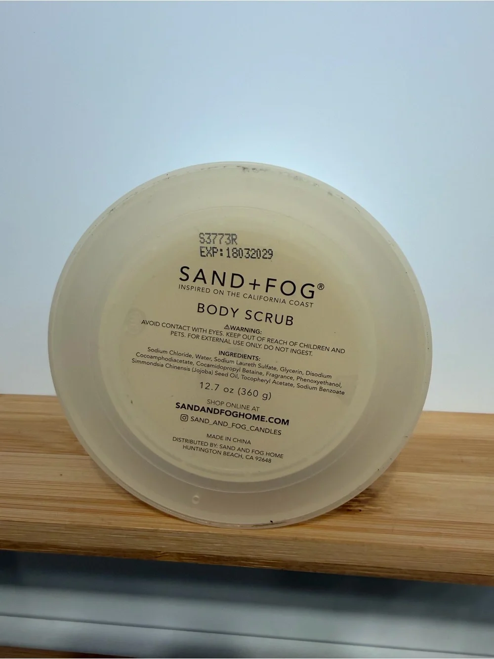 Sand + Fog sand fog